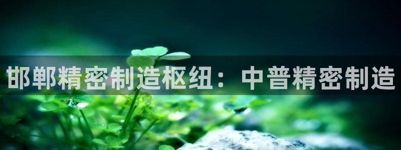 彩神是怎样一个平台：邯郸精密制造枢纽：中普精密制造