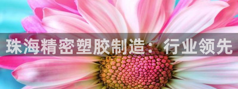 所有彩神购买首页中心：珠海精密塑胶制造：行业领先