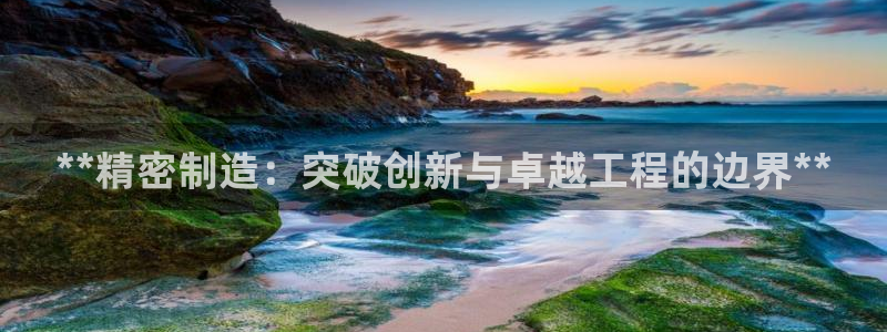 新版彩神v8登录不上去：**精密制造：突破创新与卓越工程的边界**