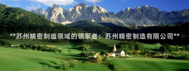 彩神iv是正规平台吗?：**苏州精密制造领域的领军者：苏州精密制造有限公司**