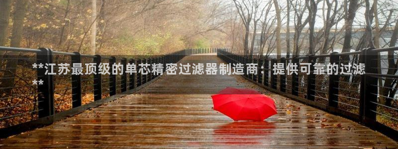 彩神购彩-购彩大厅入口：**江苏最顶级的单芯精密过滤器制造商：提供可靠的过滤
**