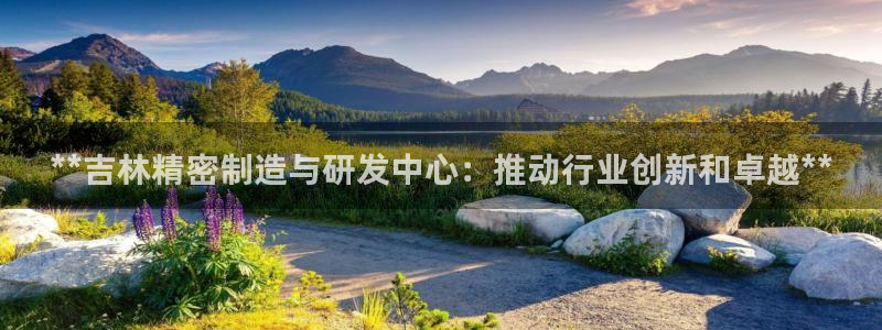 彩神vip官方网站：**吉林精密制造与研发中心：推动行业创新和卓越**
