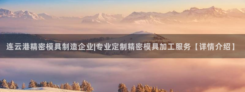 彩神大发官网：连云港精密模具制造企业|专业定制精密模具加工服务【详情介绍】