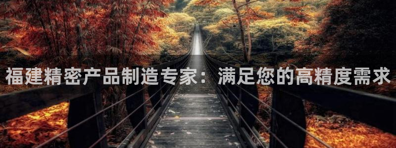 所有彩神购买首页：福建精密产品制造专家：满足您的高精度需求
