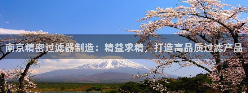 天天赢彩神：南京精密过滤器制造：精益求精，打造高品质过滤产品