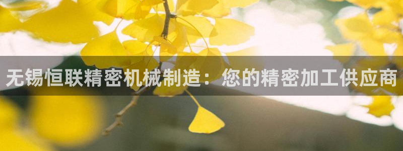 彩神合法吗.是国家认可的吗：无锡恒联精密机械制造：您的精密加工供应商